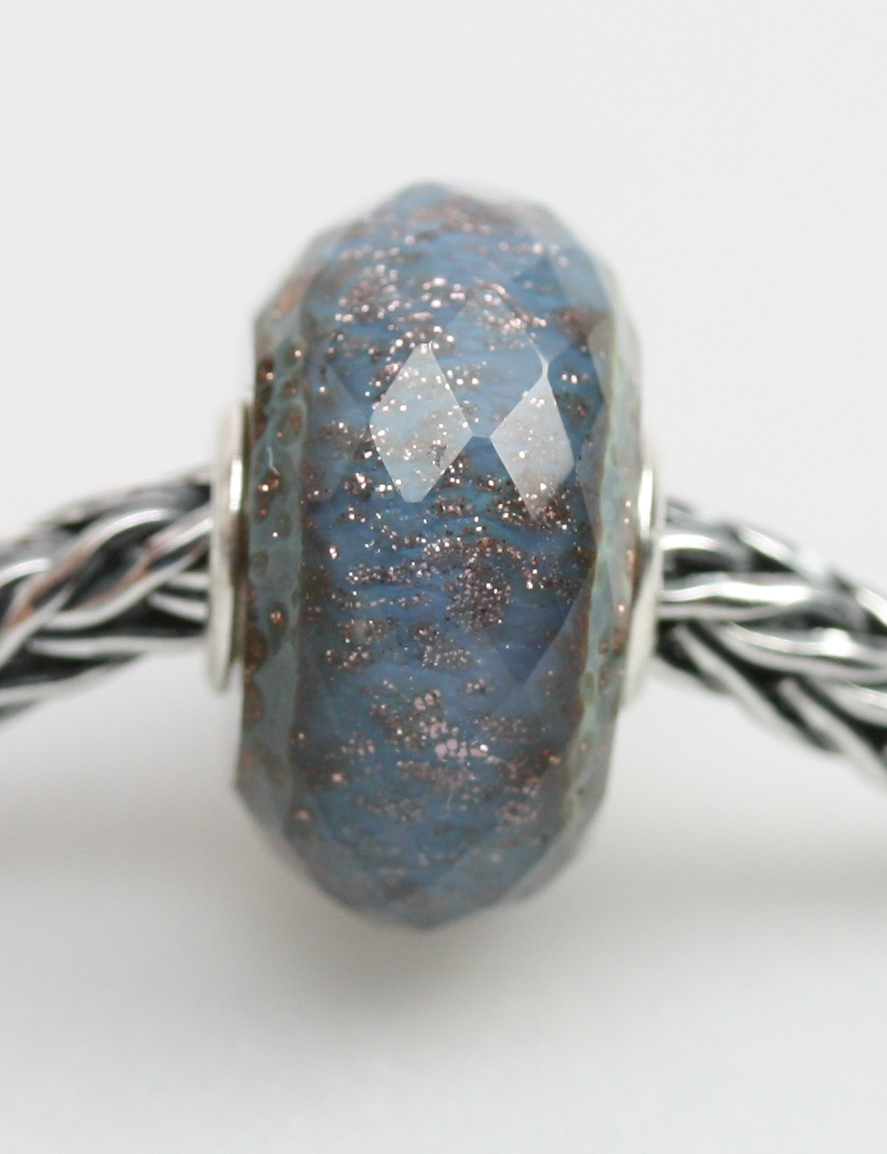Troll Agate 8 TROLLBEADS  DAY 2022  Original Abbildung TGLBE-30086 "mit Einkaufwagen Chip am Schlüsselanhänger"